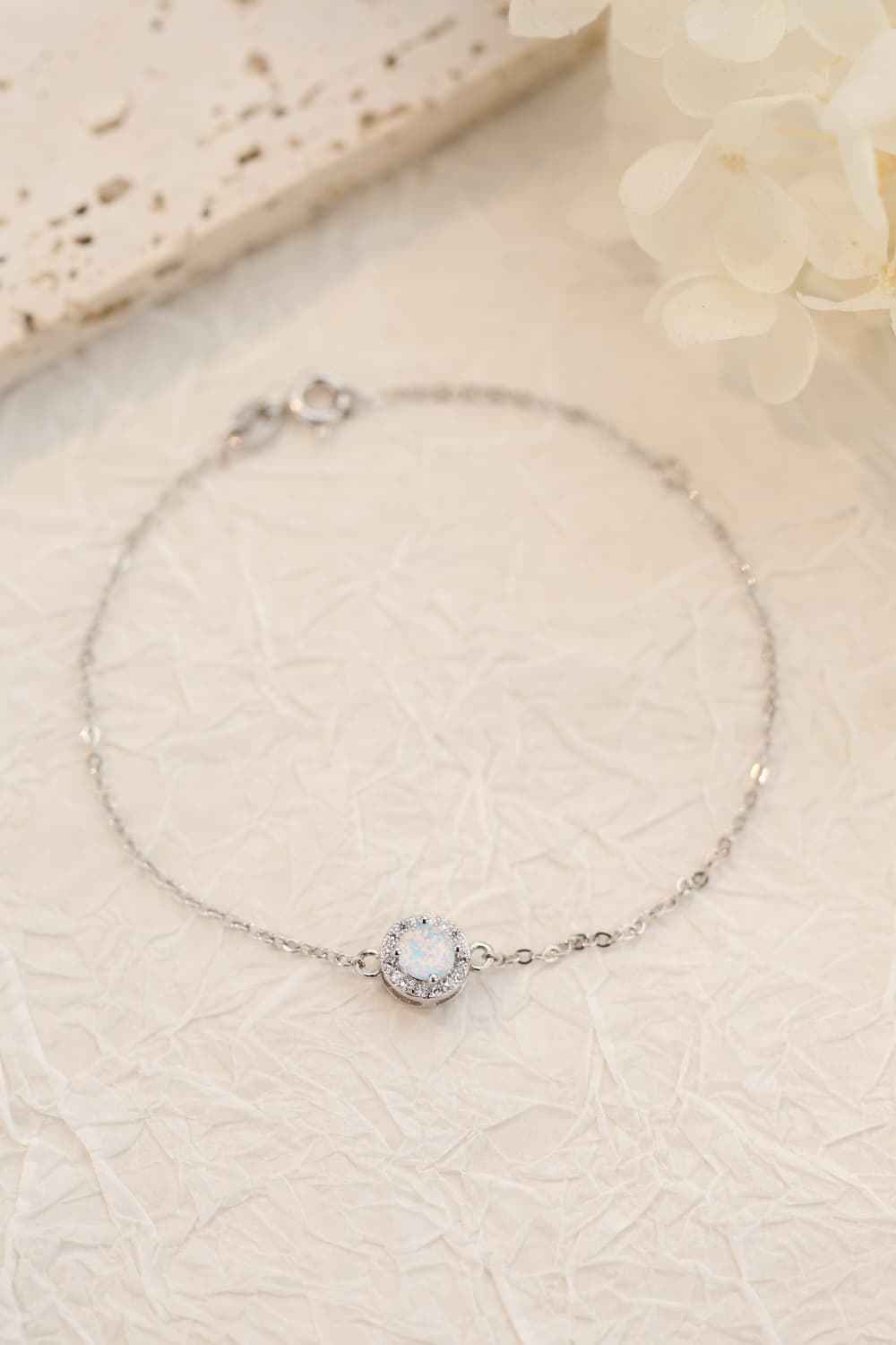 “Love You Too Much” Opal Bracelet