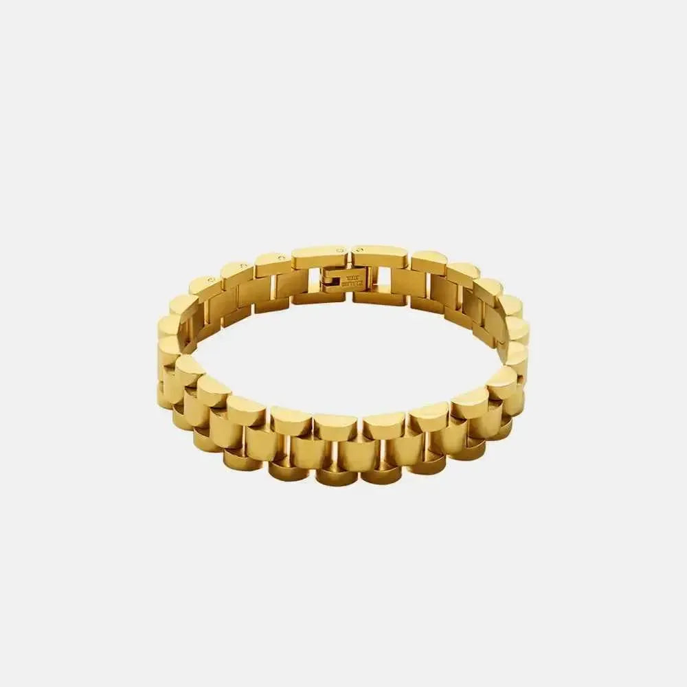 Durable Titanium Chain Bracelet