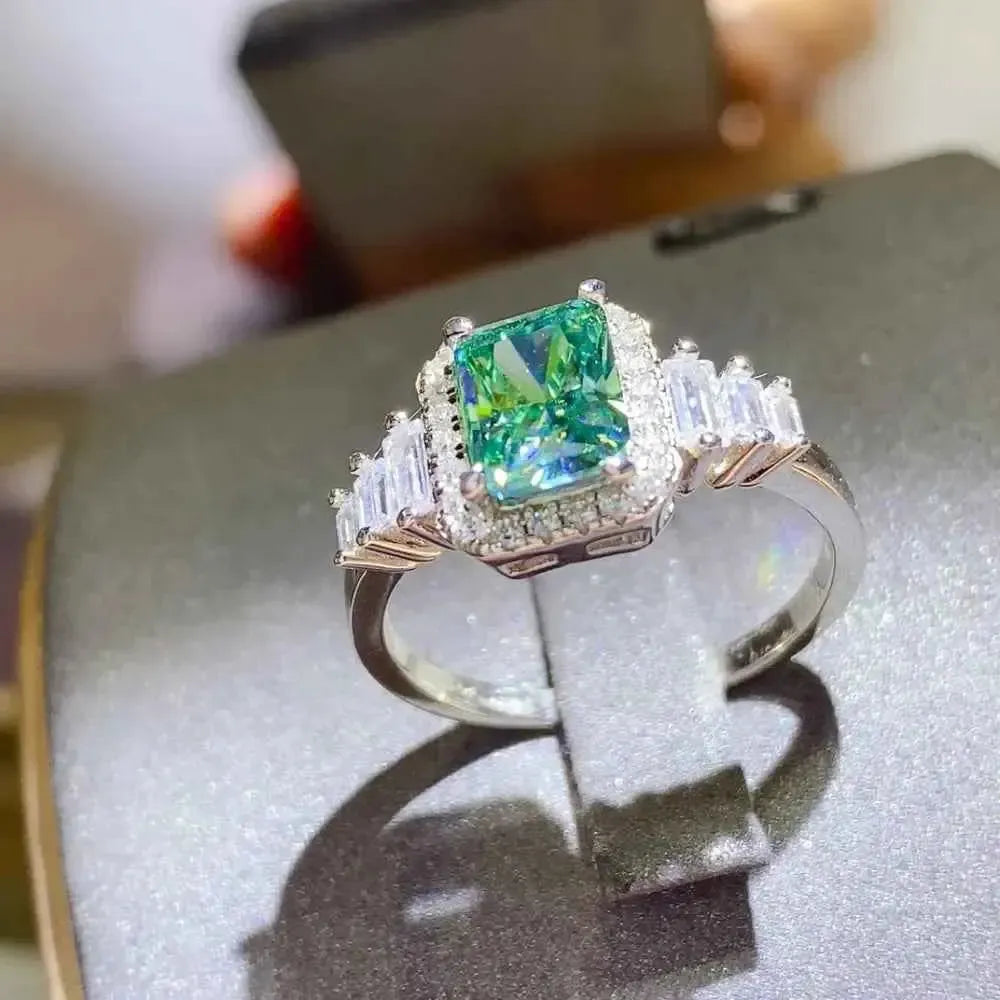 Luxury 2 Carat Ring – 925 Silver Jewelry