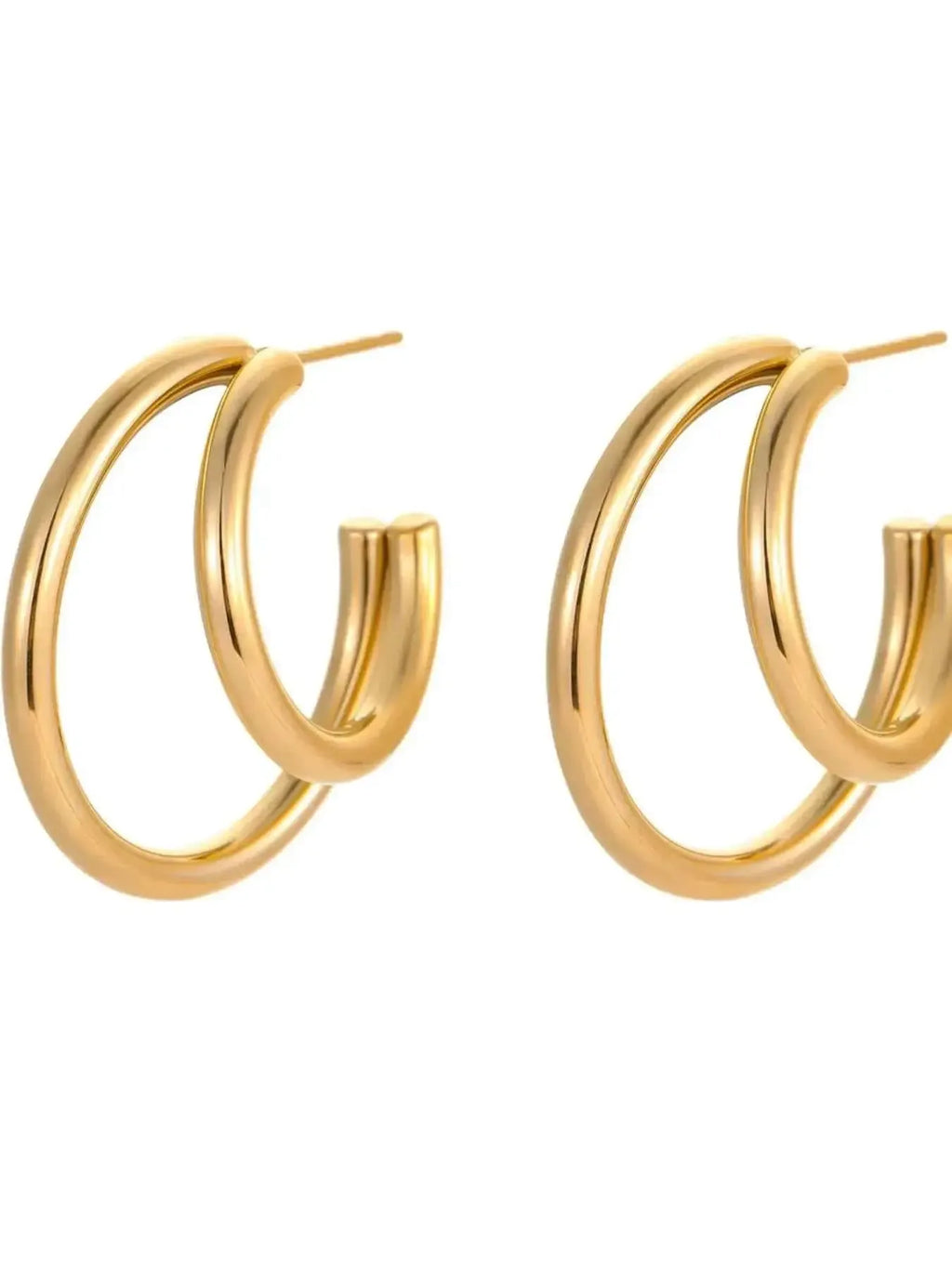 Classic Everyday Stainless Hoops