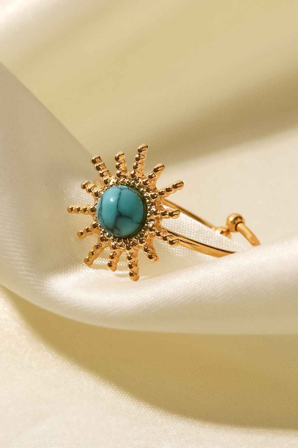 Sun Shape Adjustable Ring