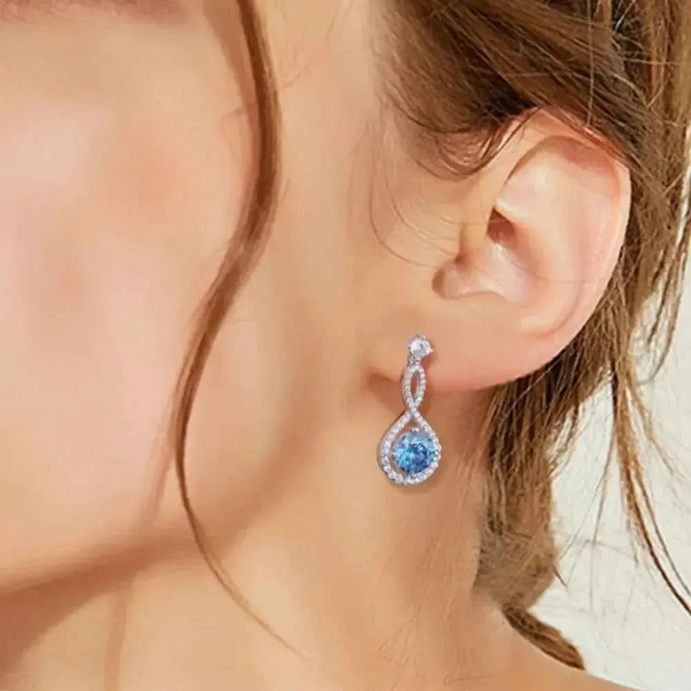 1 Carat Moissanite Silver Studs