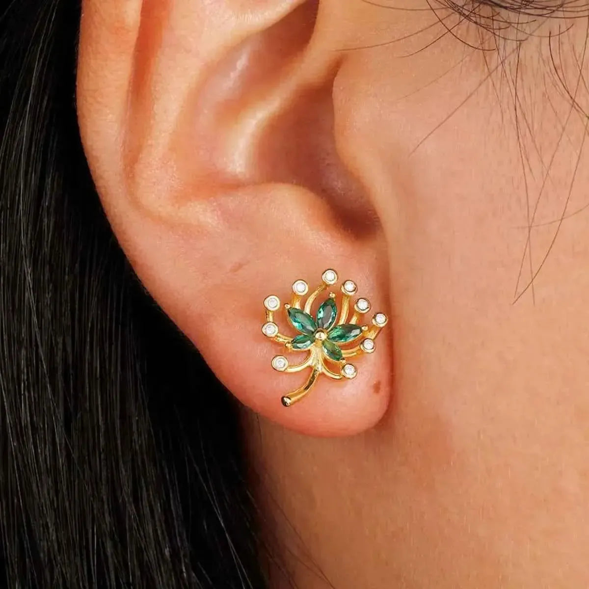 Luxury Moissanite Diamond-Look Studs
