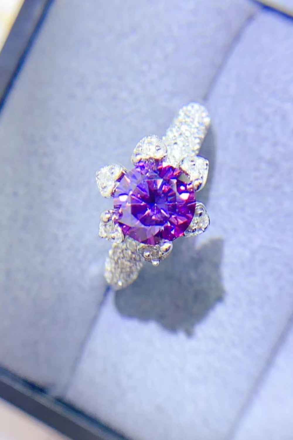 Luxury Sterling Silver Promise Ring