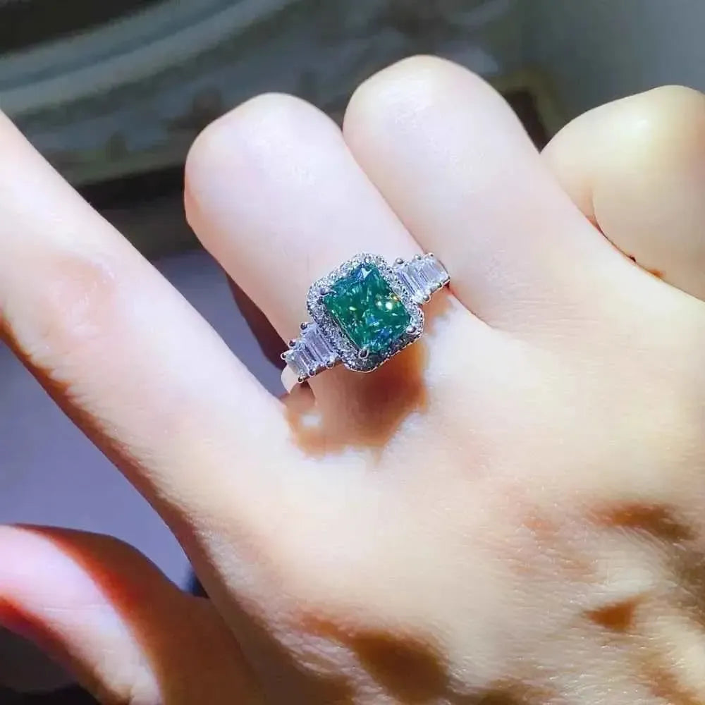 Luxury 2 Carat Ring – 925 Silver Jewelry