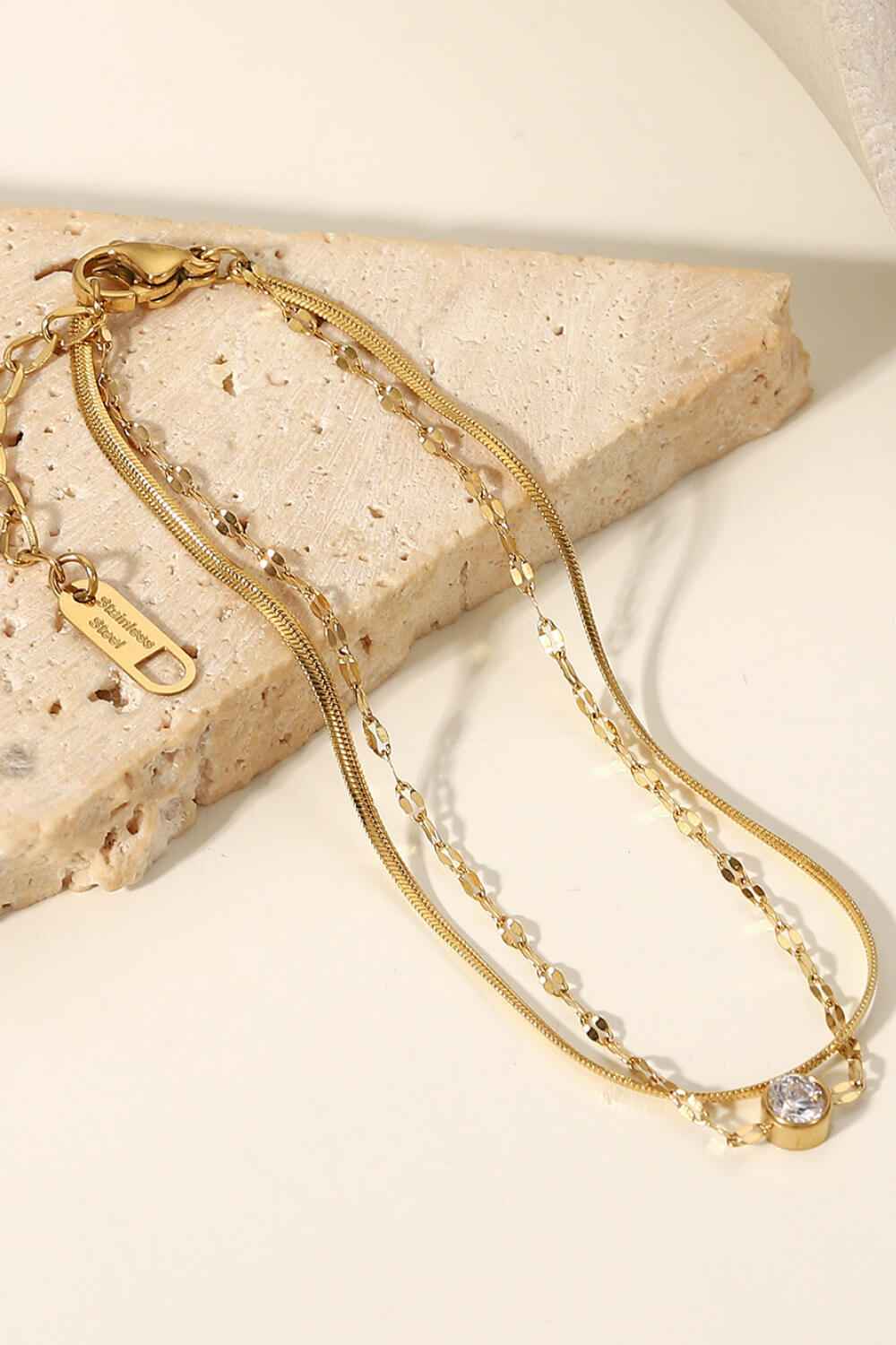Glimmering Tiered Rhinestone Wristband