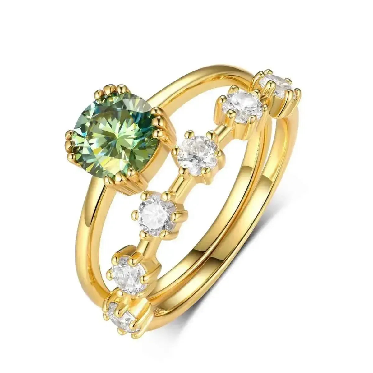 Infinite Shine Rings - 1 Carat Moissanite