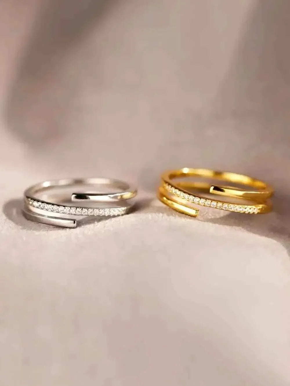 925 Silver Zircon Ring – Elegant & Dainty