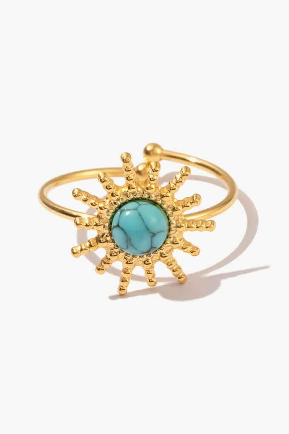 Sun Shape Adjustable Ring