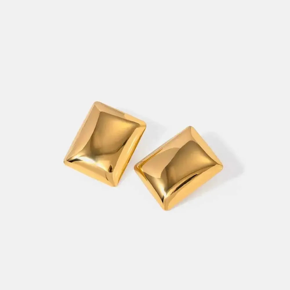 Clean-Cut Silver Studs