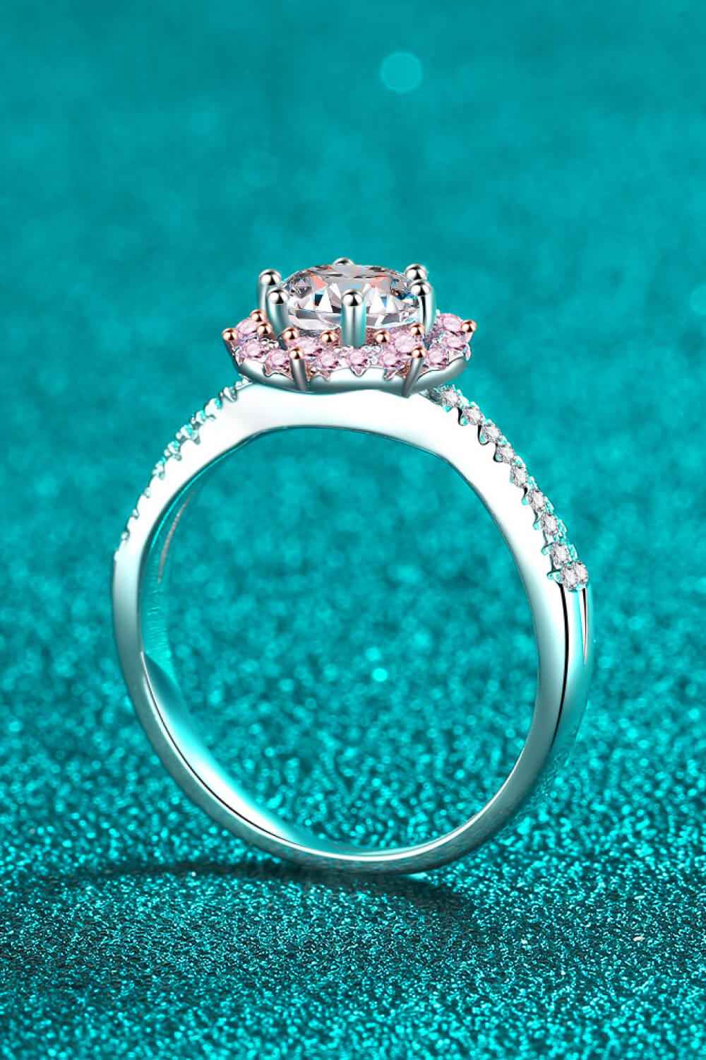 Romantic Flower-Shaped Statement Ring