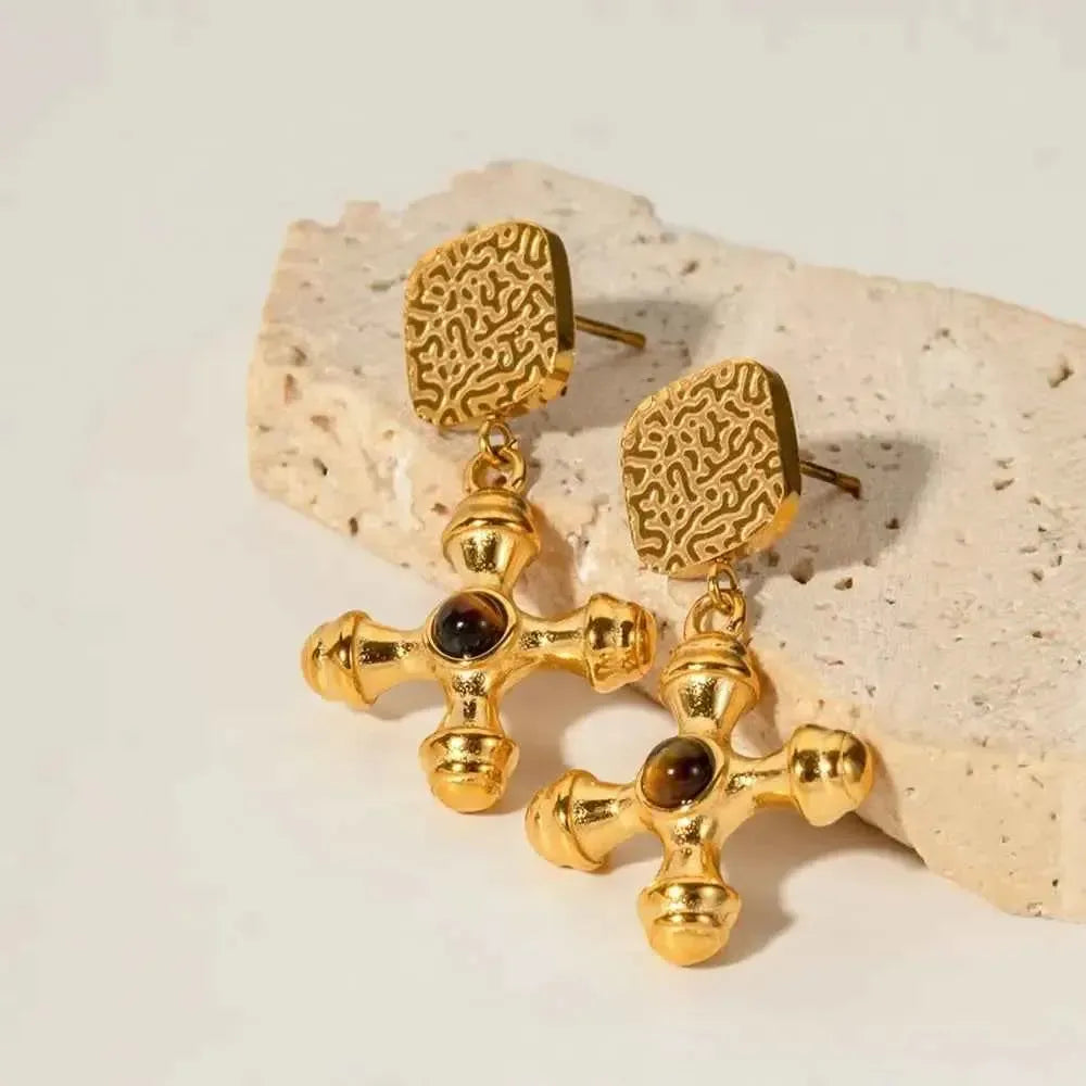 Modern Faith-Inspired Earrings