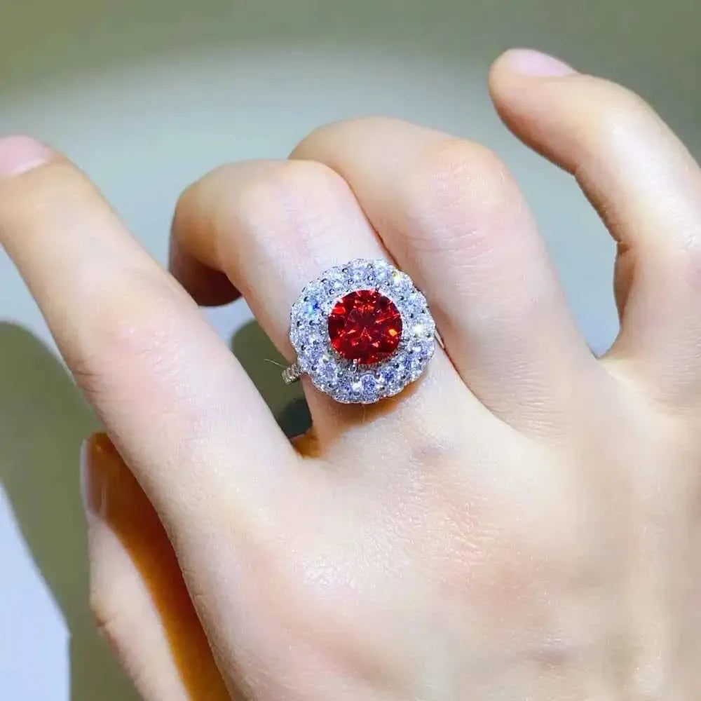 Luxury Moissanite Ring – Engagement Jewelry