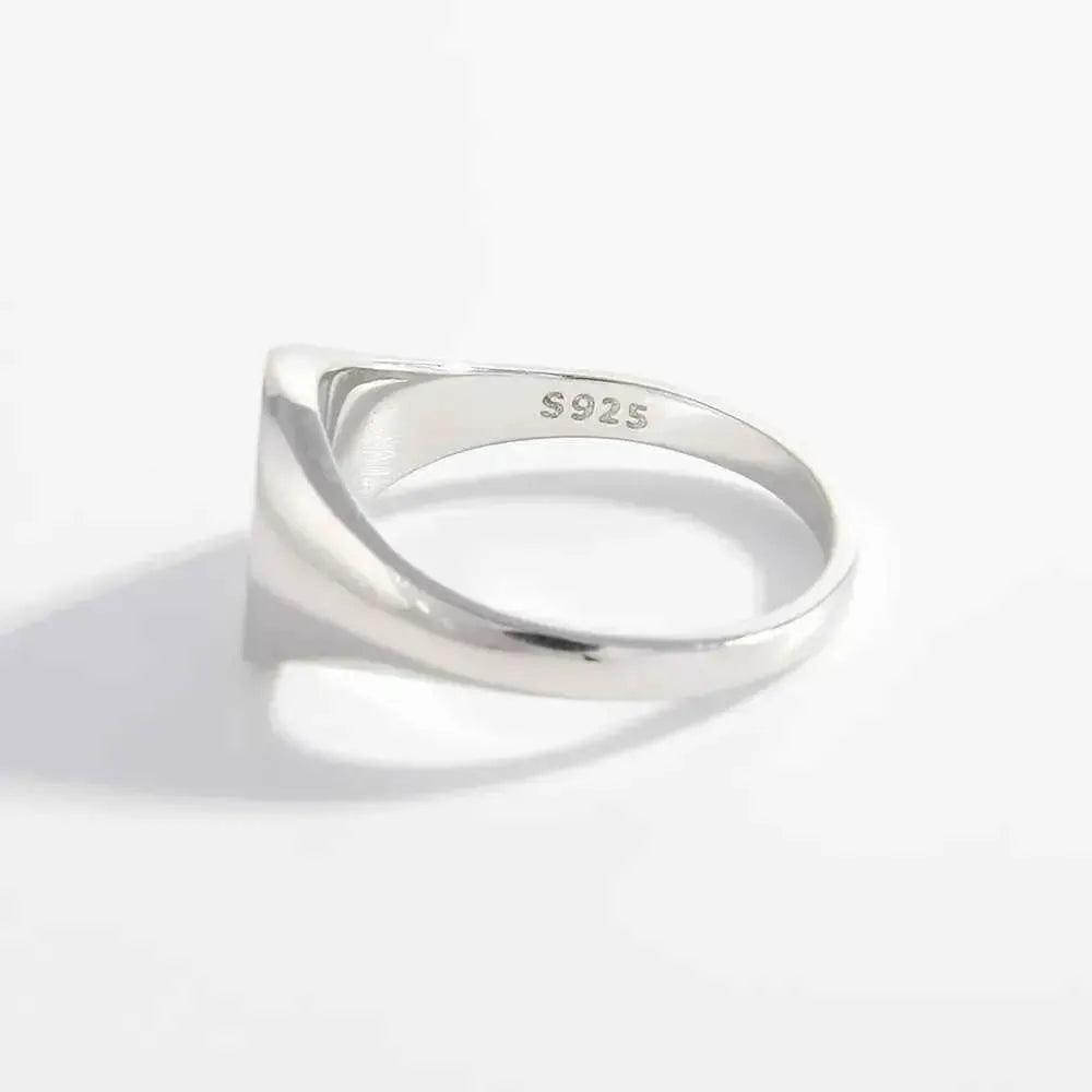 Signet Ring – Classic 925 Silver Jewelry