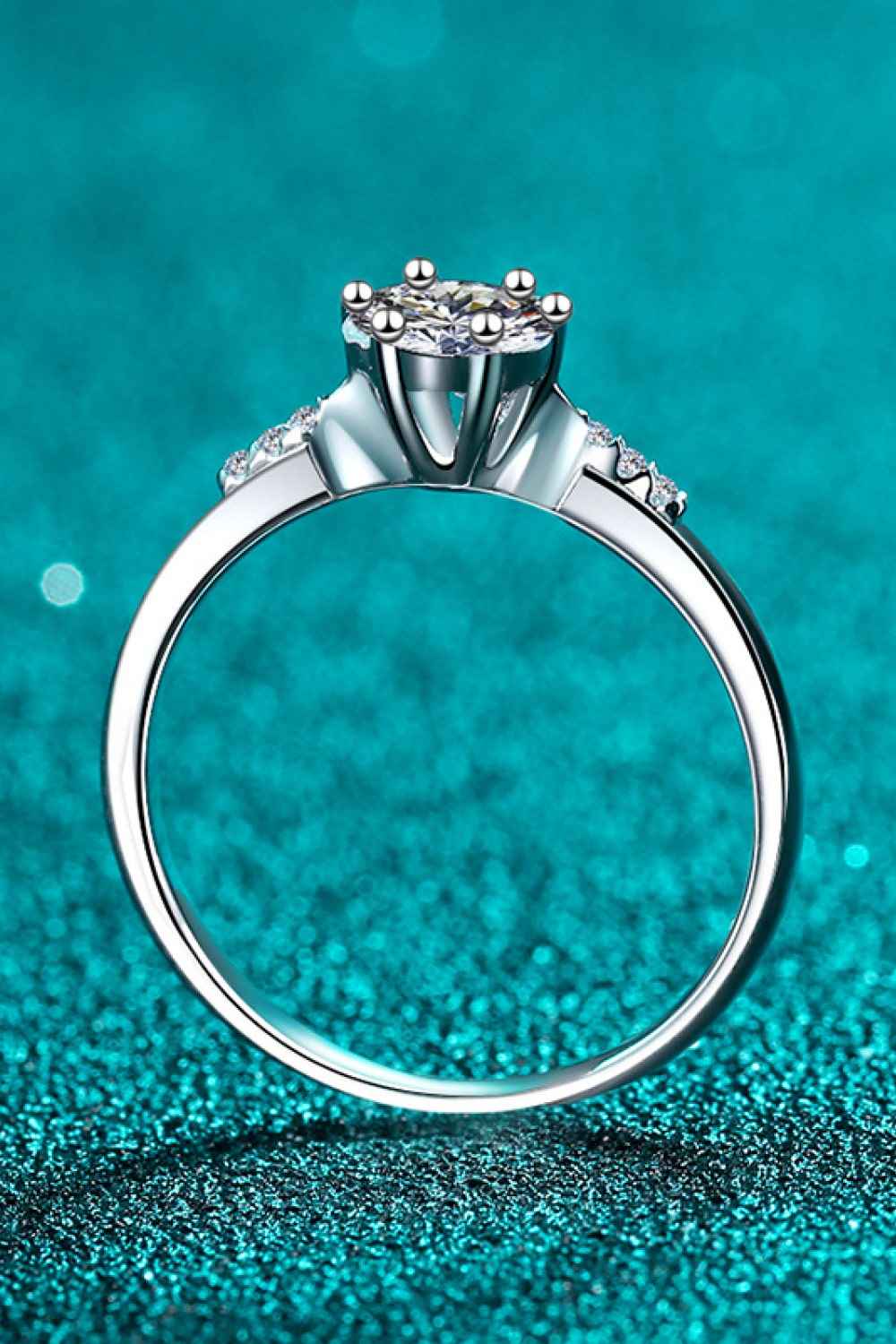 Moissanite Dream Life Silver Ring
