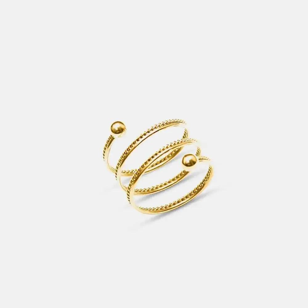 Wrap Ring – Titanium Steel Modern Band