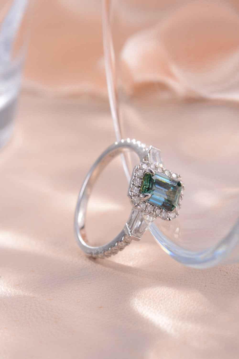 Brilliant Moissanite Ring – 1 Carat Shine