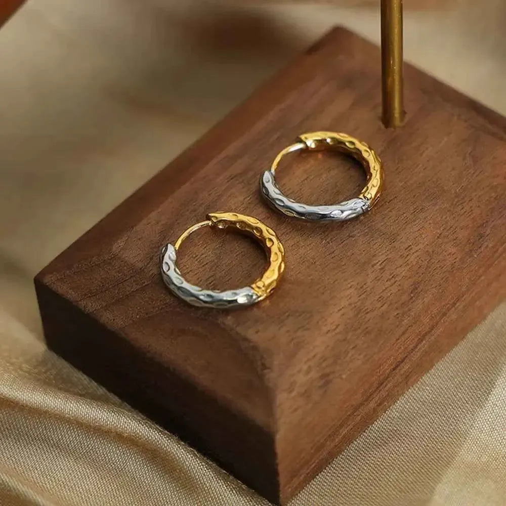 Classic 18K Gold-Plated Huggie Earrings