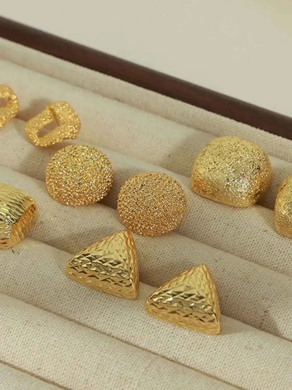Edgy Geometric Steel Studs