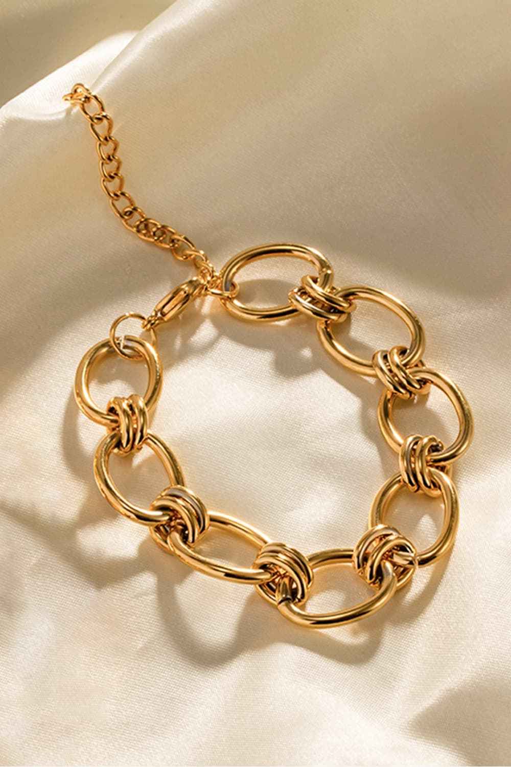 Hypoallergenic Heavy-Link Steel Bracelet