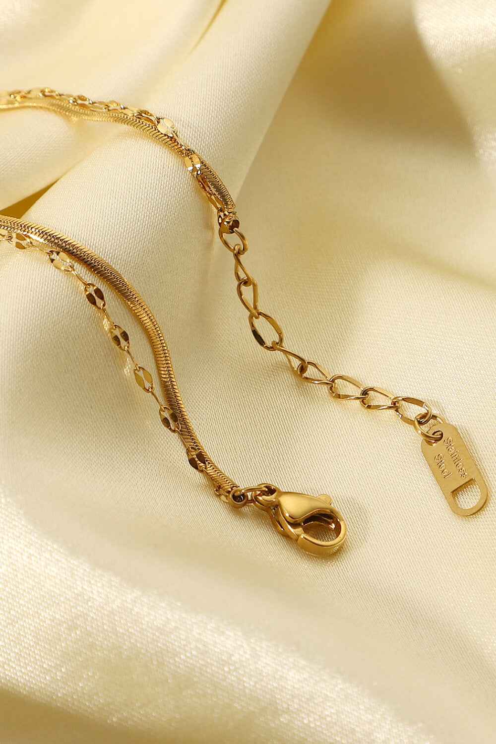 Glimmering Tiered Rhinestone Wristband