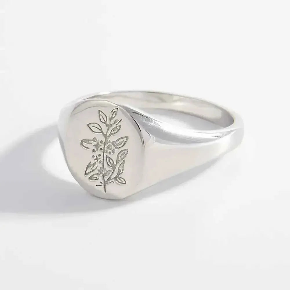 Signet Ring – Classic 925 Silver Jewelry