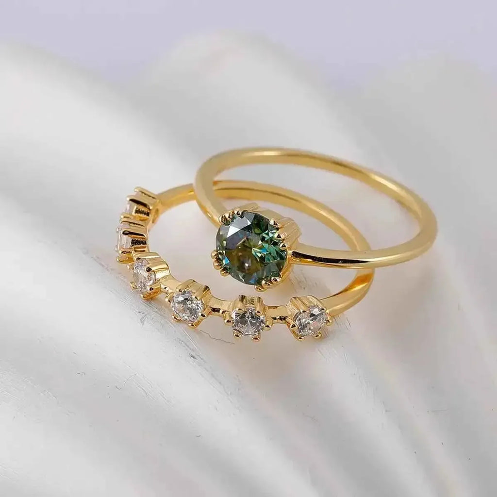 Infinite Shine Rings - 1 Carat Moissanite