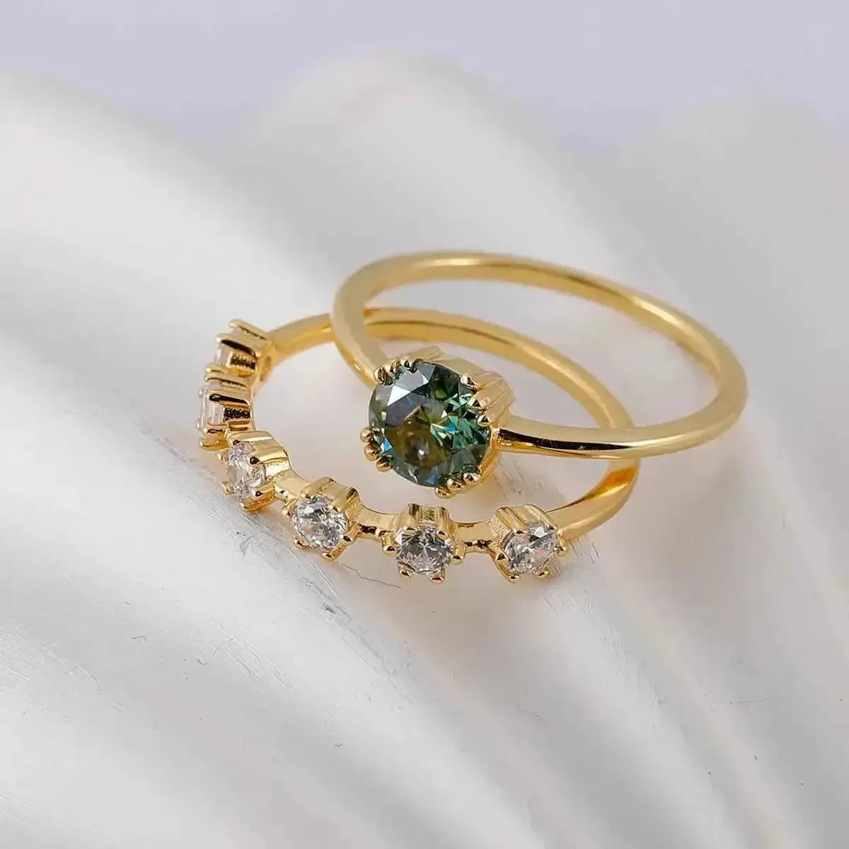 Infinite Shine Rings - 1 Carat Moissanite