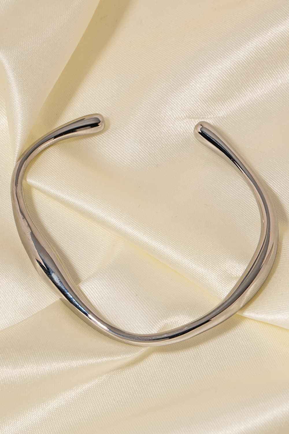 Effortless Open Metal Bracelet