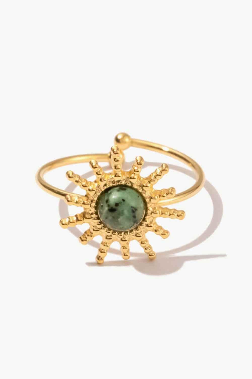 Sun Shape Adjustable Ring