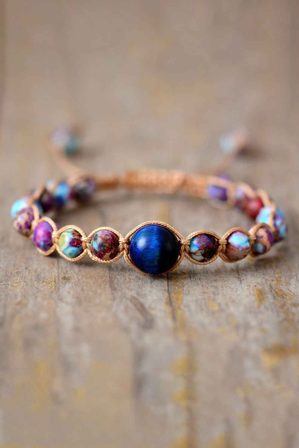 Imperial Jasper Natural Stone Bracelet