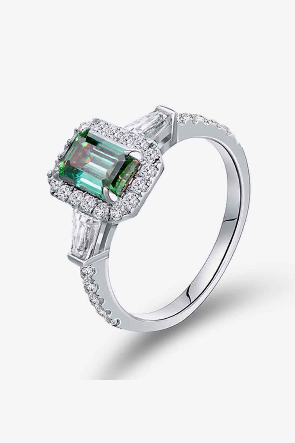 Brilliant Moissanite Ring – 1 Carat Shine