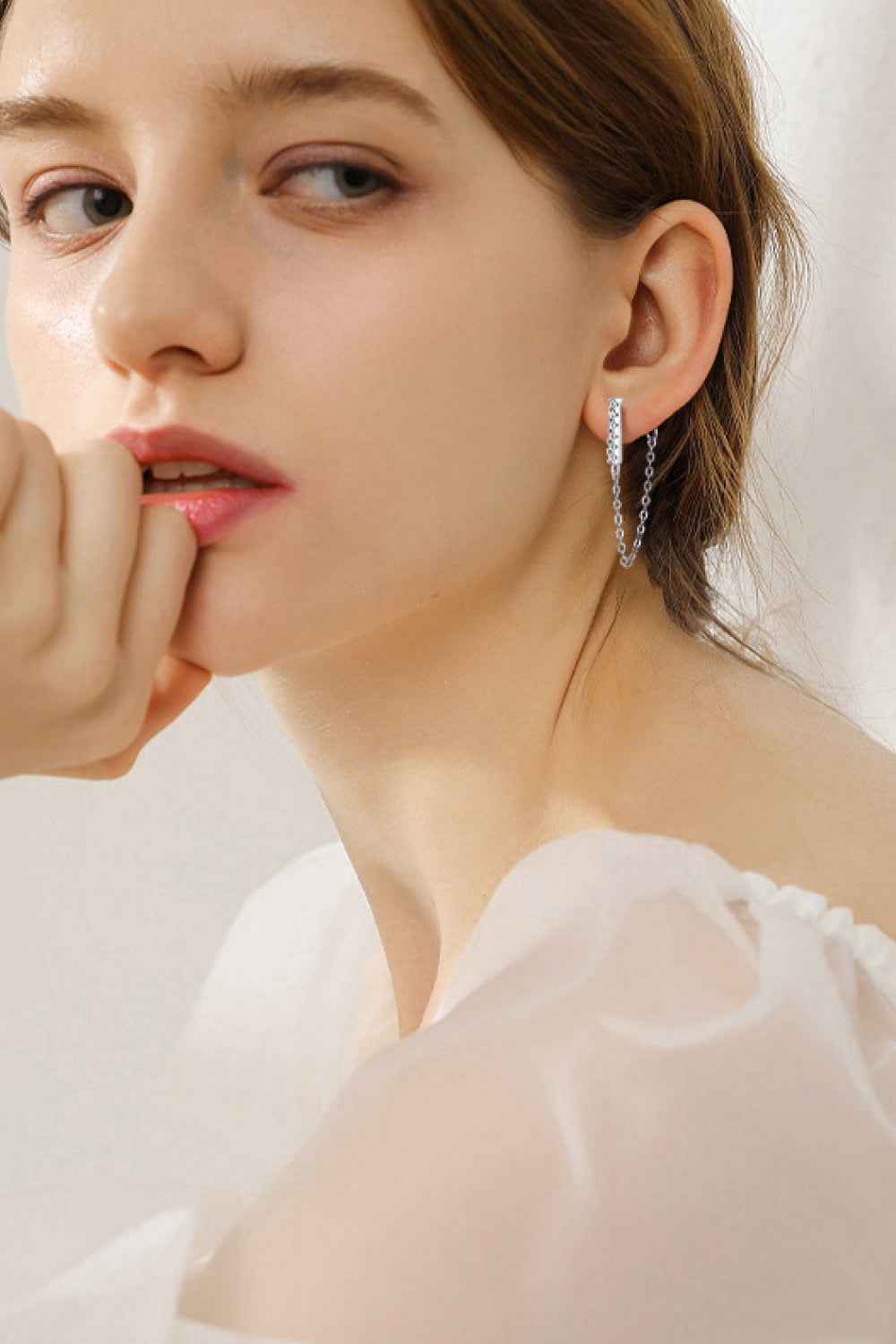 Sterling Silver Elegance with a Twist
