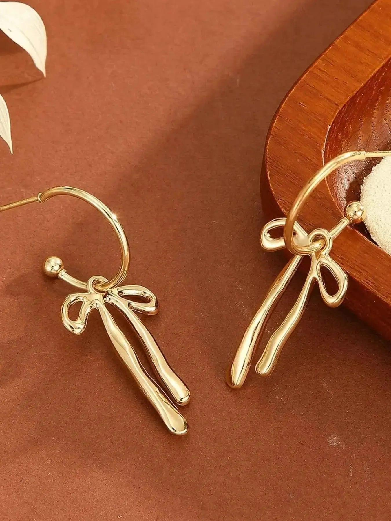 Chic Bow Tie Statement Earrings