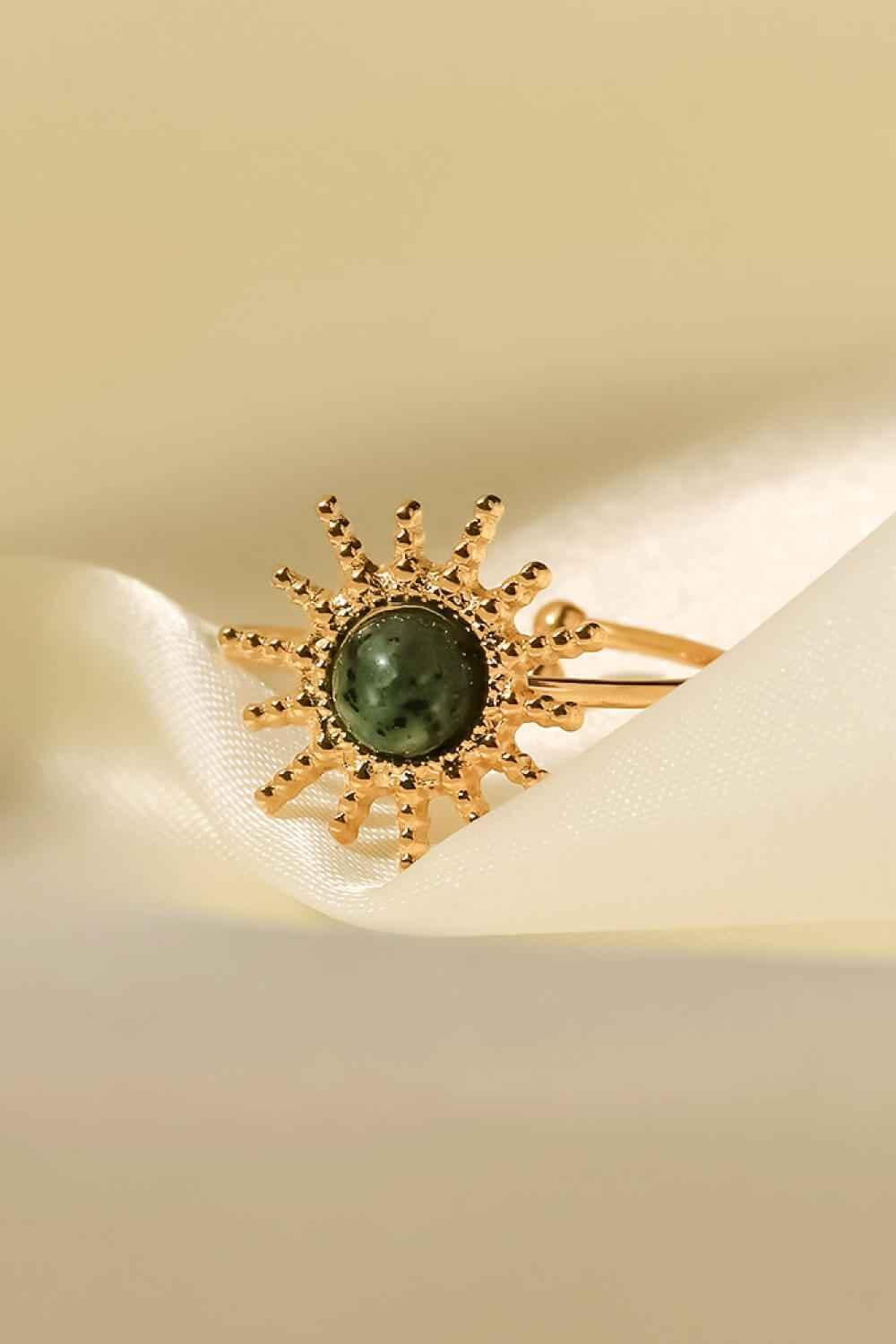 Sun Shape Adjustable Ring