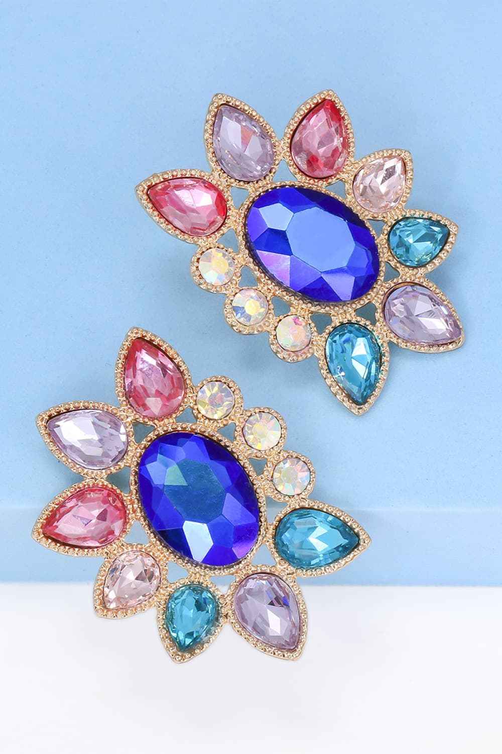 Bold Geometry Meets Sparkle