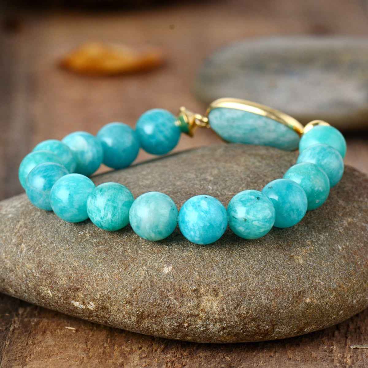 Artisan Stone Beaded Bracelet