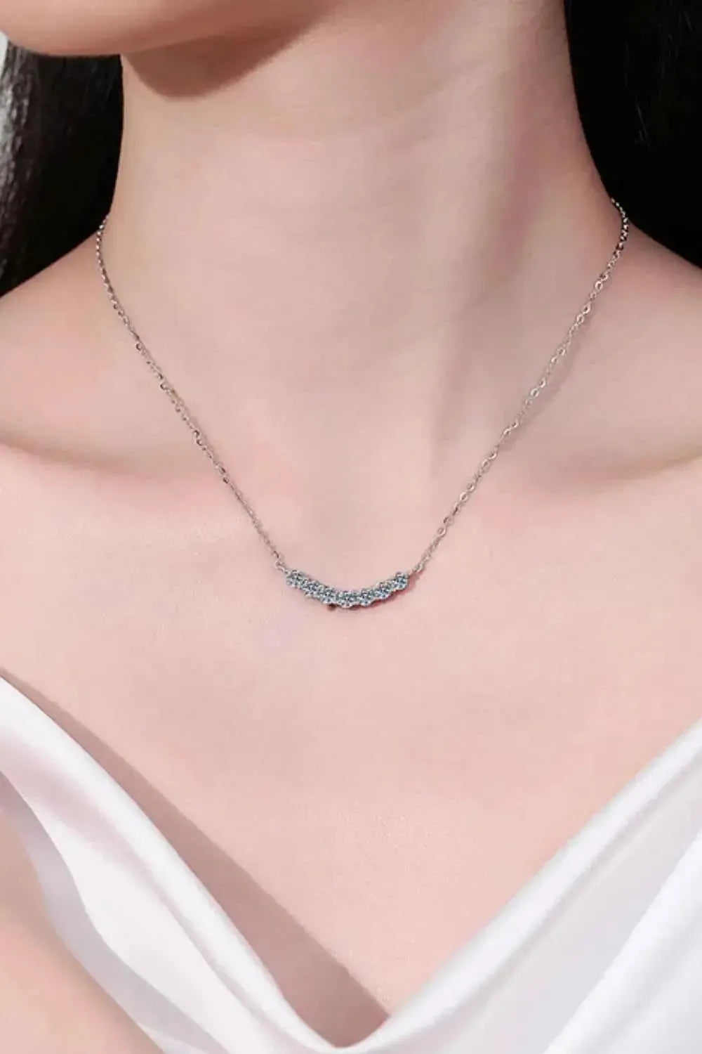 Elegant 1.4 Carat Moissanite Necklace